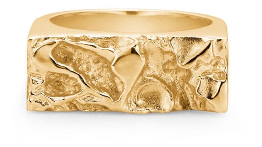 IX Studios Rustic Ring 18 kt. Gullbelagt sølv DMN0321GD56 - Unisex - 925 sterling silver IX Studios Rustic Ring 18 kt. Gullbelagt sølv DMN0321GD56 - Unisex - 925 sterling silver