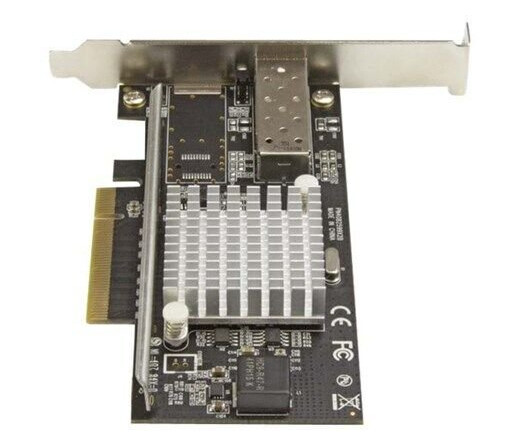StarTech.com 1-Port 10G Open SFP+ Network Card - PCIe - Intel Chip - MM/SM