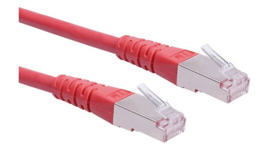 Roline S/Ftp Cat.6 3.0 M 3 M Cat5e Sf/Utp S-Ftp Rj-45 Rj-45 Rød