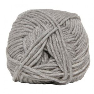 Hjertegarn 90 Extrafine Merino Garn 434 Lys Grå Hjertegarn 90 Extrafine Merino Garn 434 Lys Grå