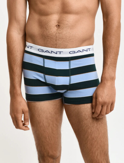 GANT Multistripe Trunk 3-Pack - Blue - XL GANT Multistripe Trunk 3-Pack - Blue - XL