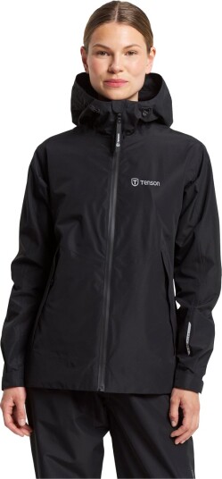 Tenson Winga Rain Jacket Women Black
