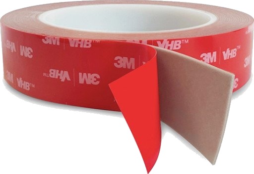 3M VHB Dobbeltklebende Tape 25mm x 5m Gjennomsiktig - Light Solutions 3M VHB Dobbeltklebende Tape 25mm x 5m Gjennomsiktig - Light Solutions