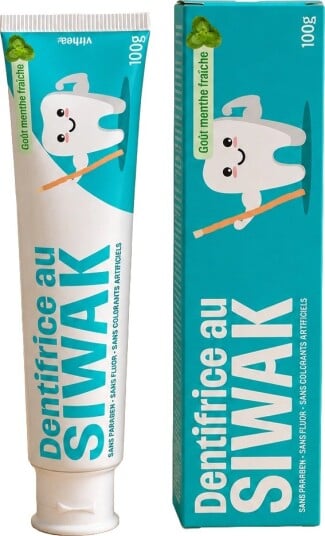 Virhea Siwak tannkrem uten fluor med xylitol og hyaluronsyre 100 g