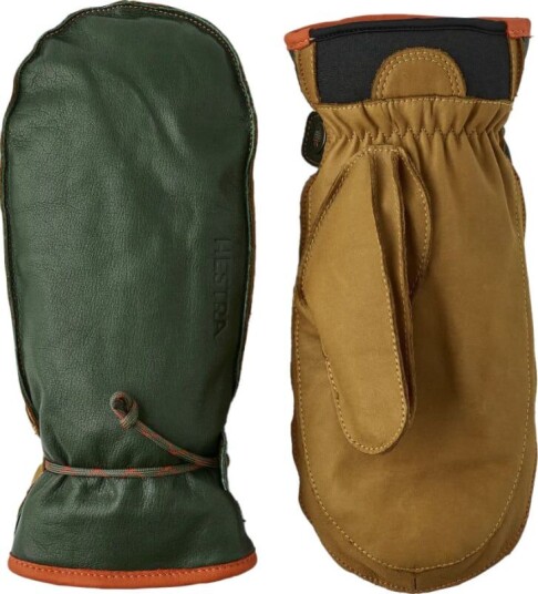 Hestra Men's Wakayama Mitt 9, Forest/Cork