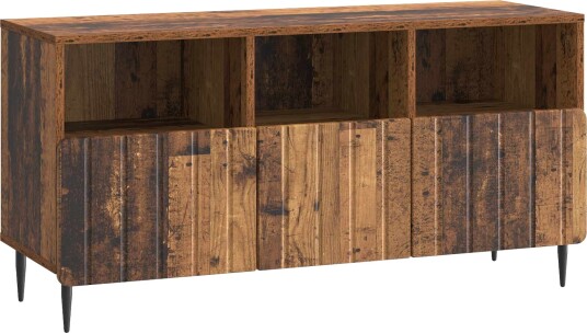 TV skap med skuff Gammelt tre 102 x 34,5 x 50 cm Konstruert tre TV skap med skuff Gammelt tre 102 x 34,5 x 50 cm Konstruert tre