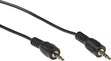 Act Ak2037 Lydkabel 5 M 3,5 Mm Til 3,5 Mm Svart Ak2037