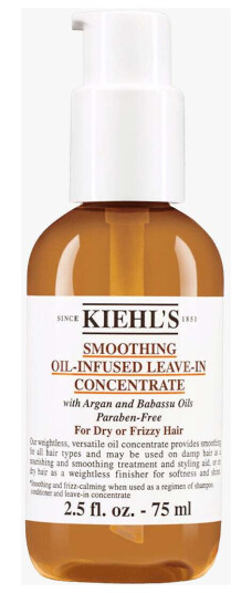 Kiehl's Smoothing Oil-Infused Leave-In Concentrate 75 ml Kiehl's Smoothing Oil-Infused Leave-In Concentrate 75 ml