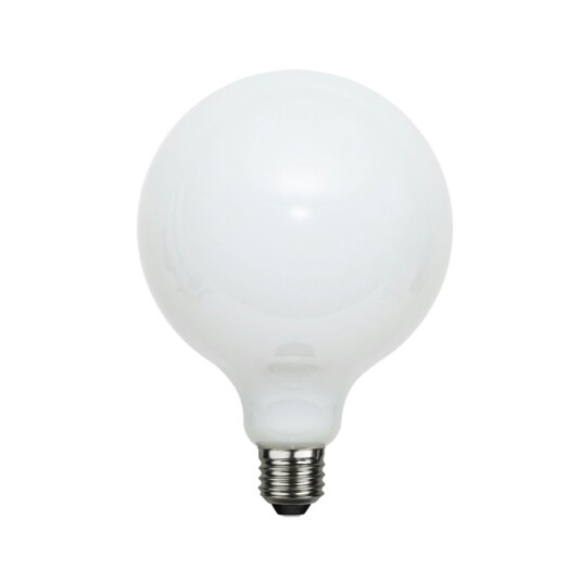 Opal LED pære 3 trinns E27 G125 Opal LED pære 3 trinns E27 G125