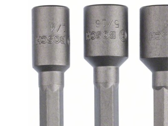 3-Piece Socket Wrench Pack Bosch 2608551077
