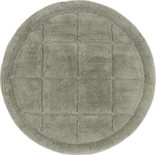 Baderomsmatte Kvadrat - 80x80 cm, Lysegrønn