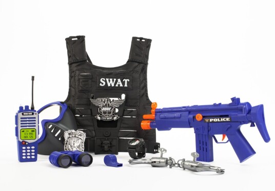 S.W.A.T Dress up lekesett 3+ Ã¥r 9 deler