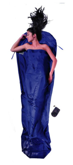 Cocoon Mumie Lakenpose Silk Ultramarine Blå, OneSize