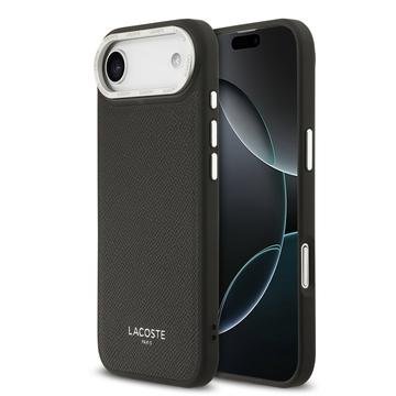 Lacoste iPhone Air Champs Élysées deksel   MagSafe kompatibel Svart