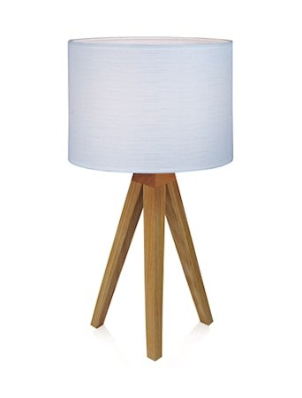 Kullen Bordlampe Eik/Hvit 22,5 cm Kullen Bordlampe Eik/Hvit 22,5 cm