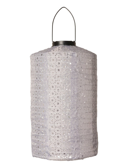 C"est Bon Solar Lantern - Grey - H 33CM C"est Bon Solar Lantern - Grey - H 33CM