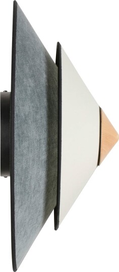Vegglampe Forestier Cymbal dimmbar Blå Stue Stoff / Tekstil Design Blå
