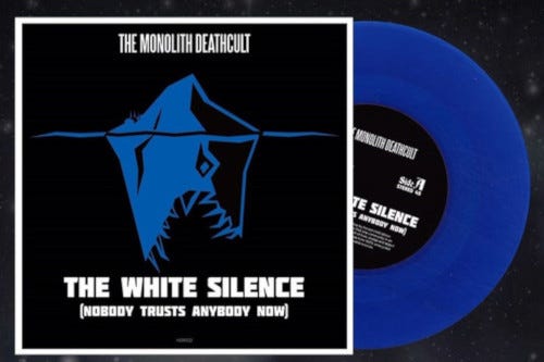 The Monolith Deathcult, Demon Lodge The White Silence / Breaking The Sound Of Deat Split LP/Vinyl