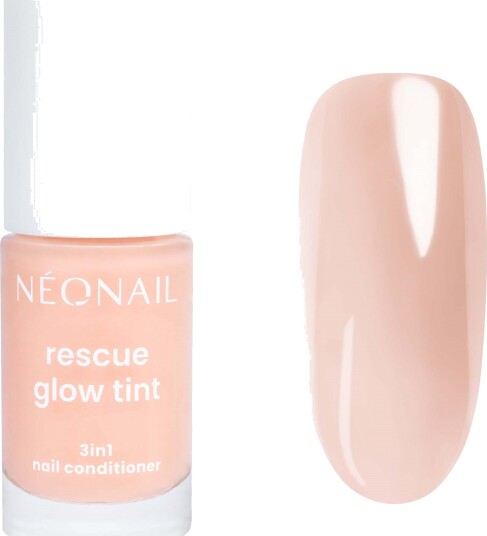 NEONAIL Rescue Glow Tint 3in1 Nail Conditioner Peachy Peach
