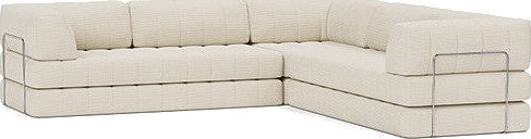 CozyPad Hjørnesofa med armlener B 6002607