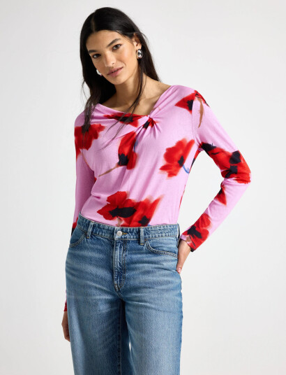Lindex Top Simonetta Pink S Lindex Top Simonetta Pink S