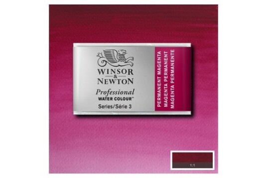 Prof Water Colour Pan/W Perm Magenta 489 Prof Water Colour Pan/W Perm Magenta 489