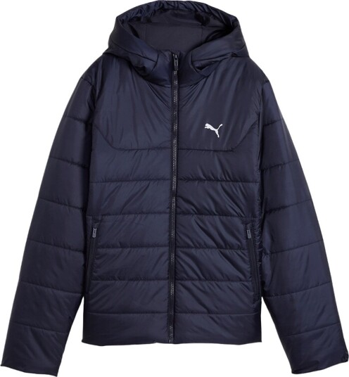 PUMA Ess Hooded Padded Jacket Navy 164 PUMA Ess Hooded Padded Jacket Navy 164