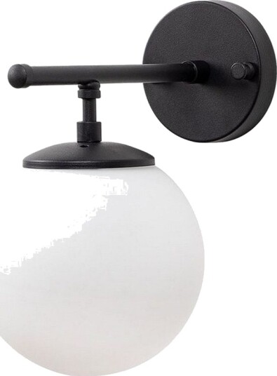 Vegg lampe Berriarenr Svart / Krem - Svart / Krem