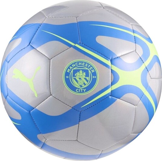 PUMA Fotball Manchester City Culture Hyperlink Blå/Grønn Str. 5