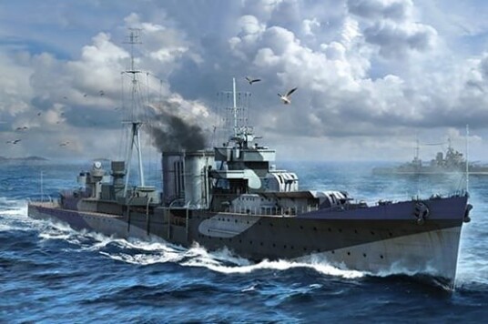 Trumpeter 1/350 HMS Colombo