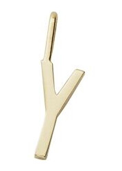 Design Letters Archetype Charm 10 mm Gold A-Z Y Design Letters Archetype Charm 10 mm Gold A-Z Y