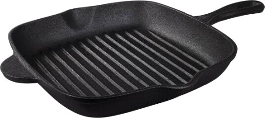 Tramontina - Cast iron grillpanne firkantet 2,2L svart