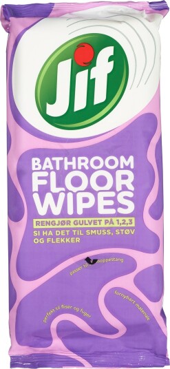 Jif Bathroom Floor Wipe 15pcs