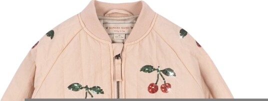 Konges Sløjd Termojakke Quiltet Juno Bomber Cameo Rose Konges Sløjd 7 8 år (122 128) Termoklær Beige Rosa