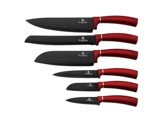 Berlingerhaus Berlinger Haus 6 Kjøkkenkniver Burgundy Line Bh-2542