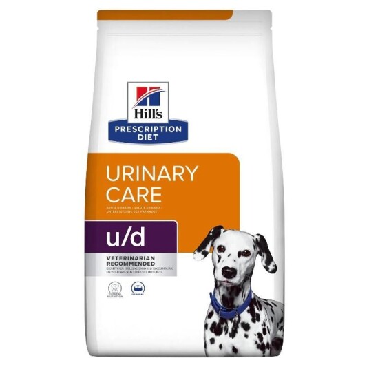 Hill's Prescription Diet u/d Veterinærtørrfôr til hund 4 kg for urinveier Hill's Prescription Diet u/d Veterinærtørrfôr til hund 4 kg for urinveier
