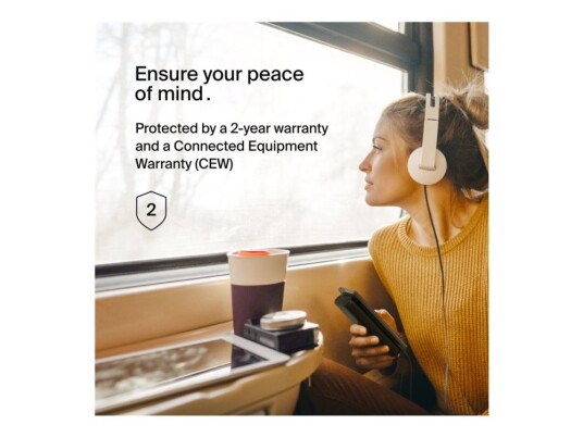 Belkin - Strømbank - 20000 Mah - 20 Watt - Pd, Fast Charge - 3 Utgangskontakter (24 Pin Usb-C, 2 X Usb) - På Kabel: Usb-C - Svart