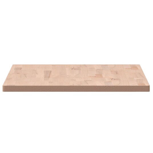  Bordplate 100x60x2,5 cm rektangulær heltre bøketre 3188885