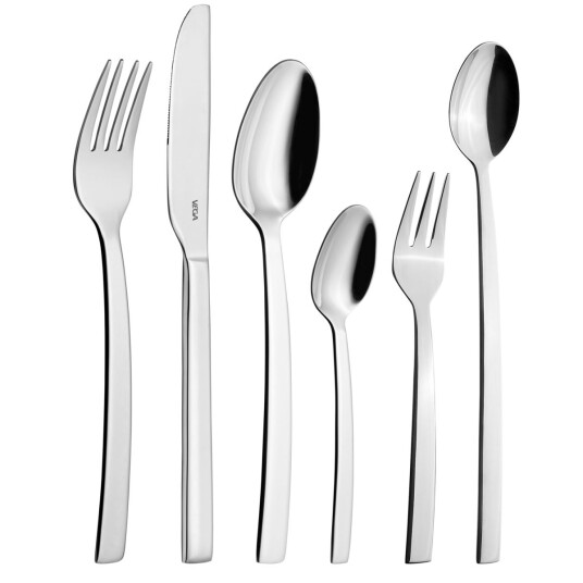 VEGA Bestikksett Decaso 72 deler; Sølvfarge VEGA Bestikksett Decaso 72 deler; Sølvfarge