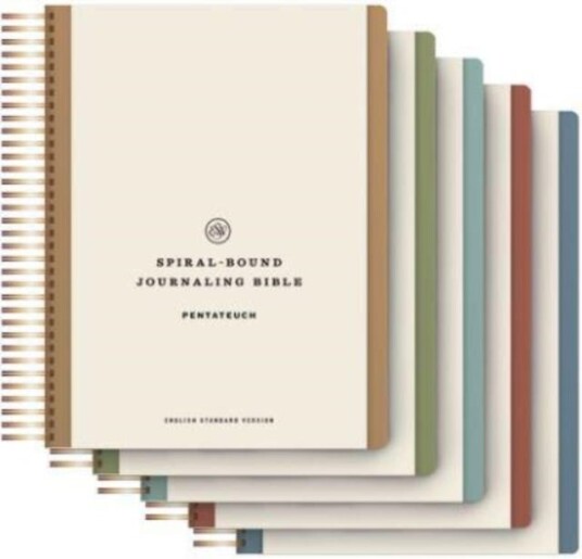 ESV SpiralBound Journaling Bible, FiveVolume Set