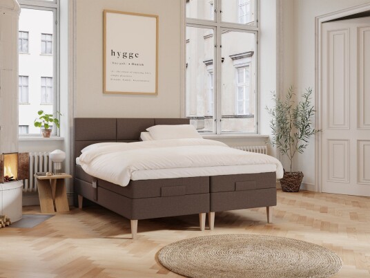 Nordic Dream Ragna Älv 180x200 Mørk brun Nordic Dream Ragna Älv 180x200 Mørk brun