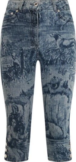 Moschino, Dame, Jeans, Blå, S,