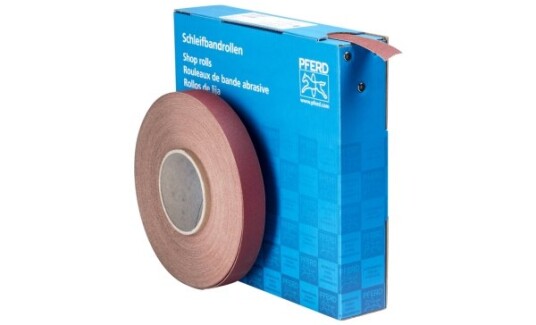 Pferd Slipebåndrull SBR 25 A 150 50000x25mm 723g Pferd Slipebåndrull SBR 25 A 150 50000x25mm 723g