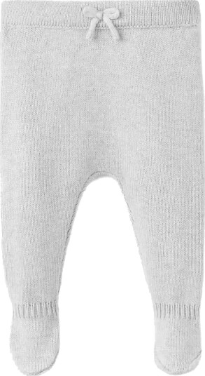 Mango Knitted Leggings Grey 0 1M
