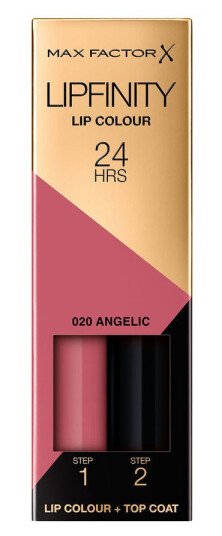 Max Factor Lipfinity Lip Colour #020 Angelic Duo 2,3ml +1,9g