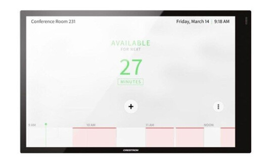 Crestron Electronics Crestron Room Scheduling Touch Screen TSS-1070-B-S room manager Bluetooth 802.11a/b/g/n/ac smooth black