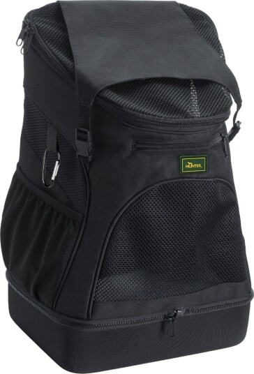 Dog & Cat Flight Bag/Backpack Miles Black 30X22X45Cm Max Vekt 6.5Kg