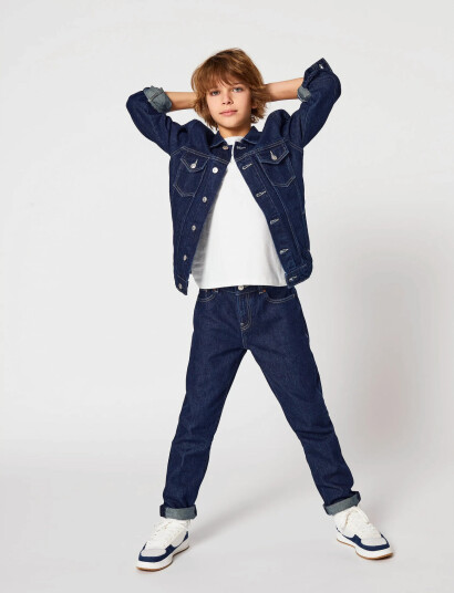 Kids Only Kobavi Loose Blue Jeans Dnm Noos - Blue - 170