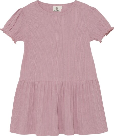 En Fant Dress Ss Pointelle Pink 122 En Fant Dress Ss Pointelle Pink 122