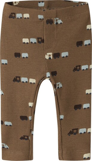 Name It Leggings Rib NbmRotrain Sepia Name It 1 år (80) Leggings Brun